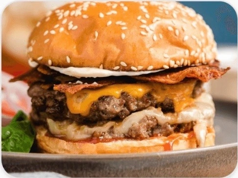 Hamburguesa destacada de Space Burger